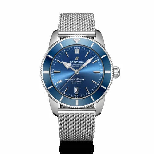 Breitling Superocean Heritage II 46 Stainless Steel / Blue / Blue / Bracelet AB2020161C1A1 (aka: AB202016/C961/152A)